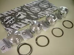 1105ccm BIG BORE-Kolbensatz, 73mm Bohrung, 10.25:1 Verdichtung, inkl. Zylinder-Laufbuchsen für Z 1, Z 900 A4 `72-`75 1105ccm BIG BORE-Kolbensatz, 73mm Bohrung, 10.25:1 Verdichtung, inkl. Zylinder-Laufbuchsen für Z 1, Z 900 A4 `72-`75