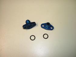 Ölkühler-Motoradapter für GPZ 750 UT und ZR 750 Zephyr Ölkühler-Motoradapter für GPZ 750 UT und ZR 750 Zephyr