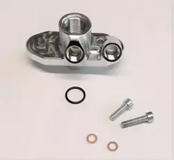 Ölkühler-Motoradapter für GS 550 B/C/D/E, GS 750 B/D/E, GS 850 G, GS 1000 E/S/G, GSX 1100 E/S und GSX1100 ES/EF Ölkühler-Motoradapter für GS 550 B/C/D/E, GS 750 B/D/E, GS 850 G, GS 1000 E/S/G, GSX 1100 E/S und GSX1100 ES/EF