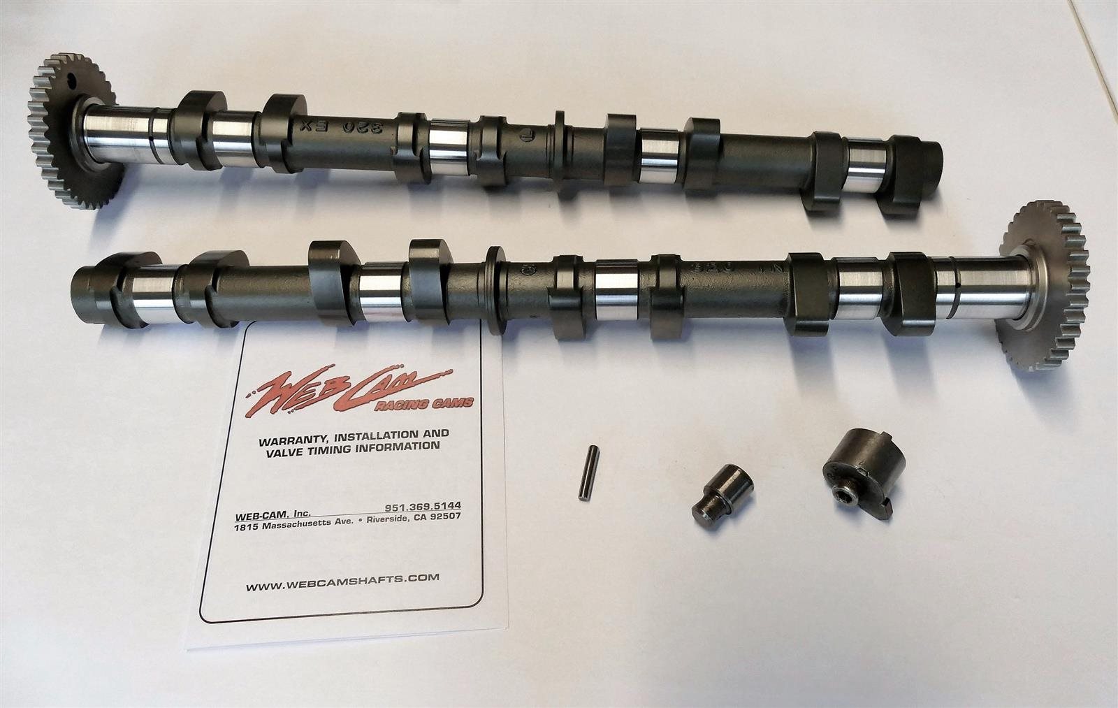 Tuning-Nockenwellen STAGE 3 für alle ZX-12R `00-`05, Hub: 9,72mm