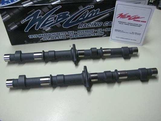 Tuning-Nockenwellen STAGE 3 für alle GSX 1100 E, S und GSX 1100 ES, EF (1135er-Motor) von `80-`86, Hub: 9,39mm / Steuerzeit: 284° Tuning-Nockenwellen STAGE 3 für alle GSX 1100 E, S und GSX 1100 ES, EF (1135er-Motor) von `80-`86, Hub: 9,39mm / Steuerzeit: 284°