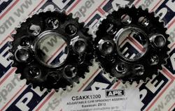 Satz, verstellbare Nockenwellenräder inkl. Adapter für ZX-12R `00-`05