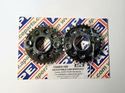 Satz, verstellbare Nockenwellenräder inkl. Adapter für alle GSX-R 1300 Hayabusa ab `99 Satz, verstellbare Nockenwellenräder inkl. Adapter für alle GSX-R 1300 Hayabusa ab `99