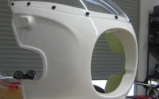 Cockpitverkleidung, Replika, GS 1000 S, inkl. klarer Scheibe und TÜV-Materialgutachten - Bild 1