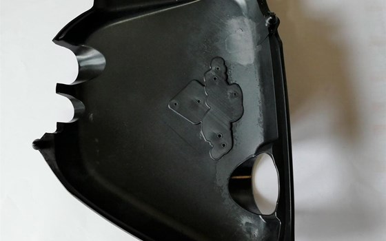 Seitendeckel, rechts, unlackiert, für alle CB 750 K1-K6 - Bild 2