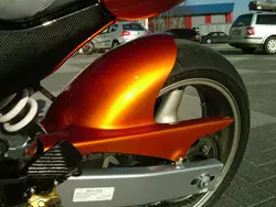 GFK-Hinterradabdeckung, unlackiert, für alle CB 600 F Hornet, GFK-Hinterradabdeckung, unlackiert, für alle CB 600 F Hornet,