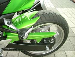 GFK-Hinterradabdeckung, unlackiert für alle Z 750 2007 - 2012, GFK-Hinterradabdeckung, unlackiert für alle Z 750 2007 - 2012,
