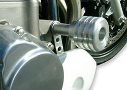 Sturzpad-Kits, ALU CNC gedreht für alle SV 650 S, SV 650 N Sturzpad-Kits, ALU CNC gedreht für alle SV 650 S, SV 650 N