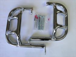 TAROZZI-Sturzbügel, Satz, Stahl verchromt inkl. Anbauteile für alle HONDA CB 400 Four `75-`79