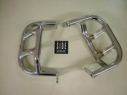 TAROZZI-Sturzbügel, Satz, Stahl verchromt inkl. Anbauteile für alle GSX 750 S Katana