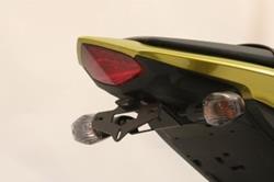 Umbaukit für Kennzeichenhalter von allen CB 1000 R ab 2008, geeignet für orig. Blinker oder Miniblinker (z.B. KELLERMANN), inkl. LED-Kennzeichenleuchte (mit ABE) und Anbauanleitung