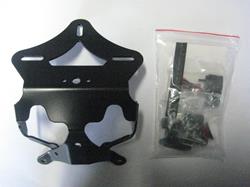 Umbaukit für Kennzeichenhalter von allen KTM 690 DUKE III ab `08 und 690 SM (alle Baujahre), geeignet für orig. Blinker oder Miniblinker (z.B. KELLERMANN), inkl. LED-Kennzeichenbeleuchtung und Anbauan