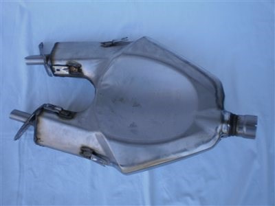 Endschalldämpfer Shiver 750 - Bild 1 Endschalldämpfer Shiver 750 - Bild 1