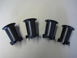 Satz (4Stk.), KEIHIN-Ansaugtrichter, schwarz, 70mm lang, für CR26-CR33 Rundschiebervergaser Satz (4Stk.), KEIHIN-Ansaugtrichter, schwarz, 70mm lang, für CR26-CR33 Rundschiebervergaser