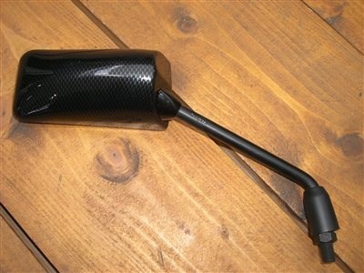 Spiegel Formula F1 M10 x 1,25 rechts Carbon - Bild 1