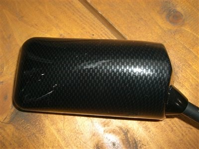 Spiegel Formula F1 M10 x 1,25 rechts Carbon - Bild 2