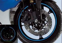 Felgenrandaufkleber blau /rot/ grün/ schwarz