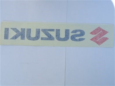 Transfer-Aufkleber SUZUKI, innen - Bild 1