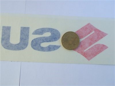 Transfer-Aufkleber SUZUKI, innen - Bild 2
