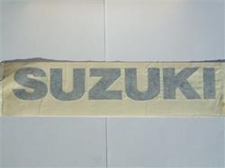 SUZUKI Aufkleber, blau + reflektierend