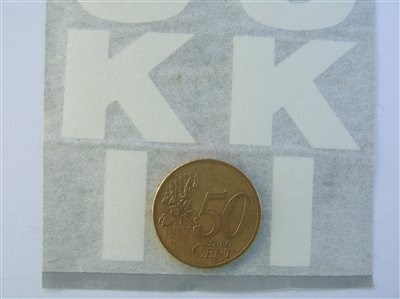 SUZUKI Aufkleber, weiss + reflektierend - Bild 2