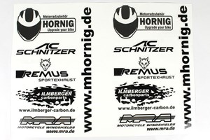 Race Aufklebersatz für BMW F 650, CS, GS, ST, Dakar (1994-2007)