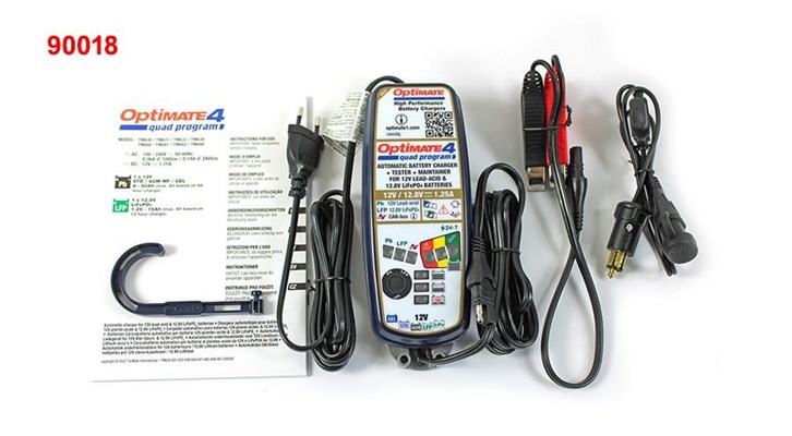 Ladegerät Optimate 4 Quad Program für BMW R 80 Modelle Ladegerät Optimate 4 Quad Program für BMW R 80 Modelle