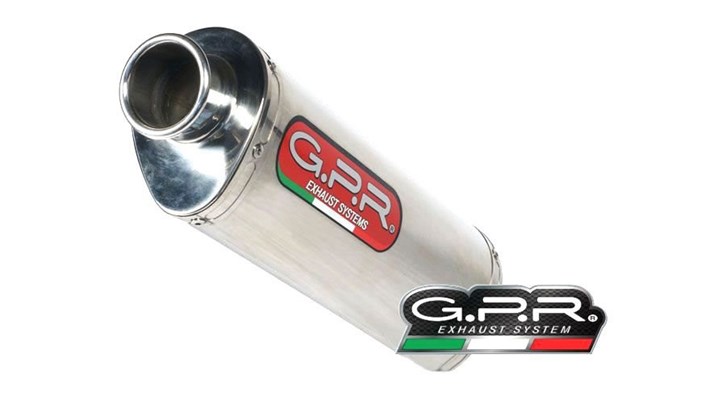 GPR Slip On Auspuff Trioval Edelstahl für BMW R 80 Modelle GPR Slip On Auspuff Trioval Edelstahl für BMW R 80 Modelle