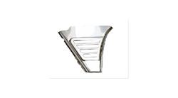 Batterieabdeckung V2A rechts für BMW R 80 Modelle