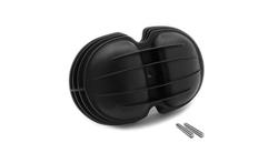 Ventildeckel schwarz, 4 Rippen für BMW R 80 Modelle Ventildeckel schwarz, 4 Rippen für BMW R 80 Modelle