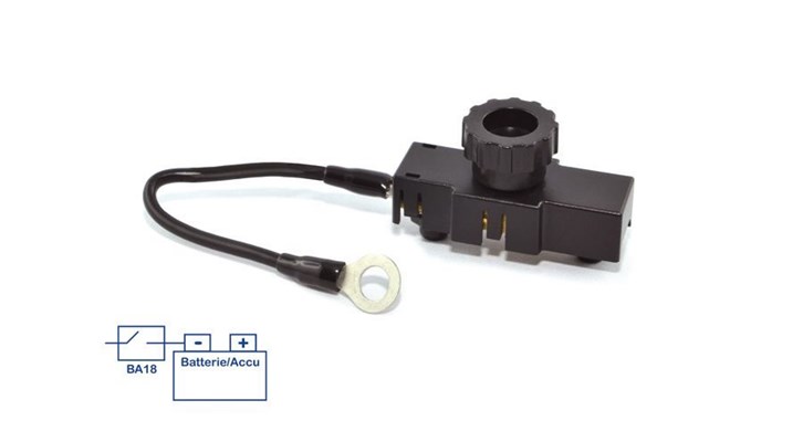 Batterie-Trennschalter für BMW R850R, R1100R, R1150R & Rockster Batterie-Trennschalter für BMW R850R, R1100R, R1150R & Rockster