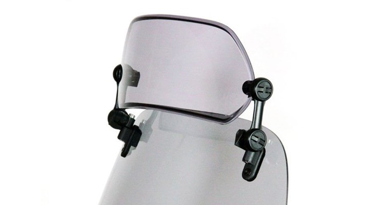 Aufsatz Sport für Verkleidungsscheiben für BMW R850R, R1100R, R1150R & Rockster Aufsatz Sport für Verkleidungsscheiben für BMW R850R, R1100R, R1150R & Rockster