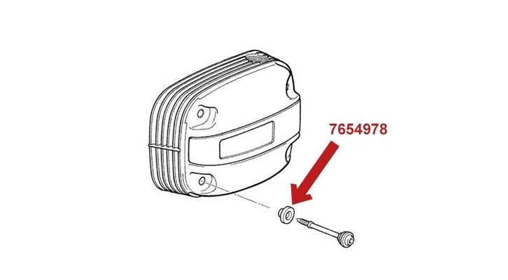 Gummibuchse für Ventildeckelschraube für BMW R1100S Gummibuchse für Ventildeckelschraube für BMW R1100S
