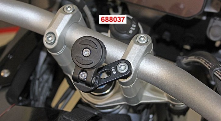SP Connect Bar Clamp Mount Pro für BMW R1200CL SP Connect Bar Clamp Mount Pro für BMW R1200CL