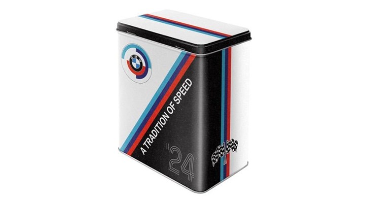 Vorratsdose BMW Motorsport - Tradition Of Speed für BMW R1200CL Vorratsdose BMW Motorsport - Tradition Of Speed für BMW R1200CL