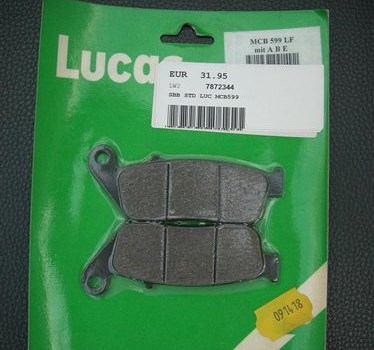 Bremsbeläge Lucas MCB599 Honda Triumph Yamaha - Bild 2