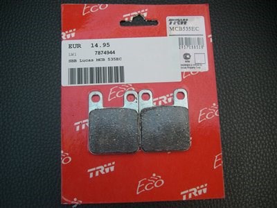 Bremsbel&#228;ge TRW MCB535EC - Bild 2