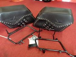 Org. Honda VT 750 Seitentaschen aus Leder