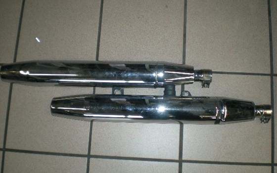 Auspuffendtopf XVS1100 DragStar - Bild 1