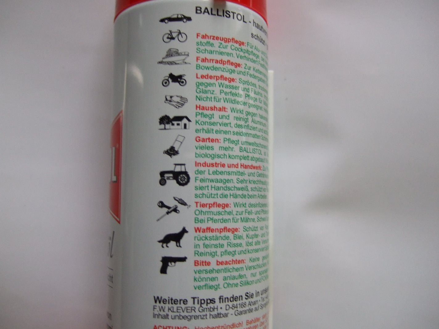 Ballistol Universal-Öl Spray 200 ml (21700) online kaufen