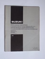 Suzuki Katalog für Spezial-Wartungswerkzeuge 1985