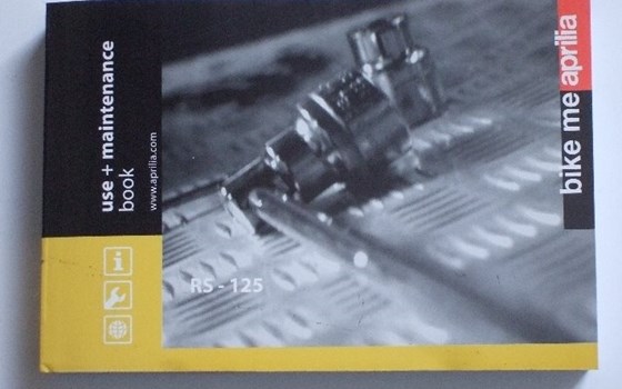 Aprilia Wartungsbuch 125 UK,NL,GR,DK,SF,F - Bild 1