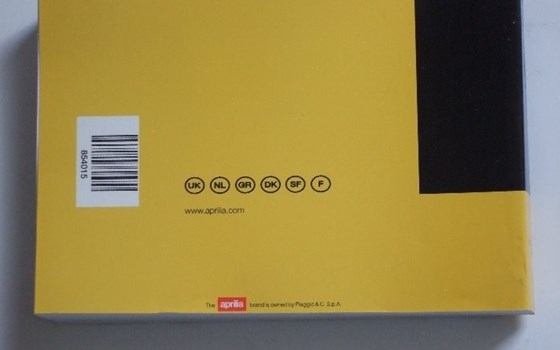 Aprilia Wartungsbuch 125 UK,NL,GR,DK,SF,F - Bild 2