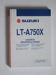 Suzuki LT-A750X Benutzerhandbuch SW,DA