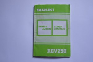 Fahrerhandbuch RGV 250