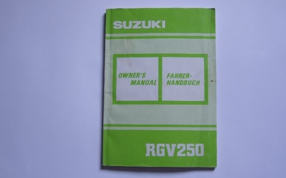 Fahrerhandbuch RGV 250 - Bild 1