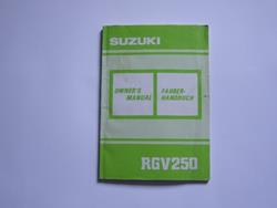 Fahrerhandbuch RGV 250