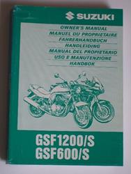 Fahrerhandbuch GSF1200/S GSF600/S (V=1997)