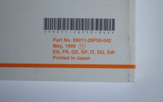 Fahrerhandbuch VL125 (Y=2000) - Bild 3