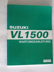 Suzuki Wartungsanleitung VL 1500 gebr.